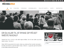 Tablet Screenshot of michaelkold.dk